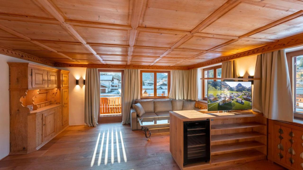 Fernsicht Alpen-Apartments Lech am Arlberg Luaran gambar